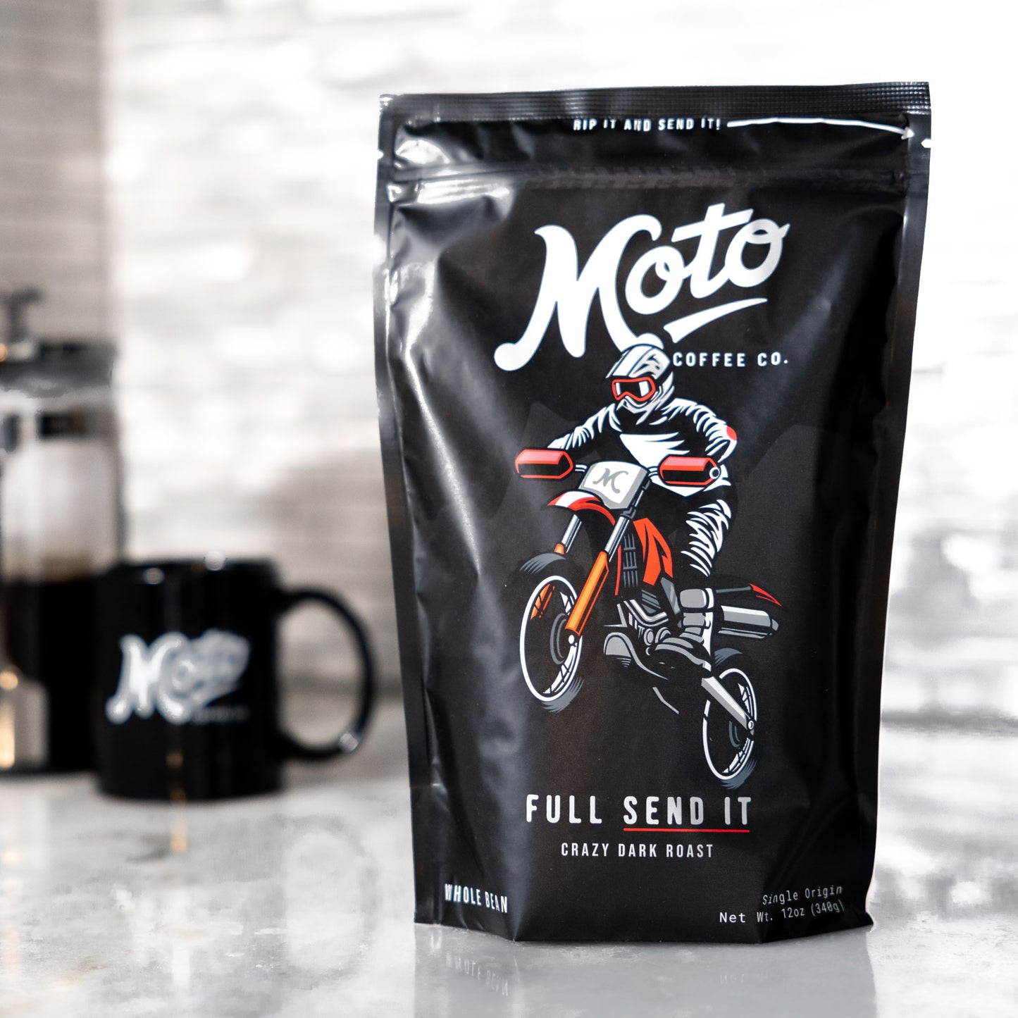 Full Send It Premium Dark Roast Coffee